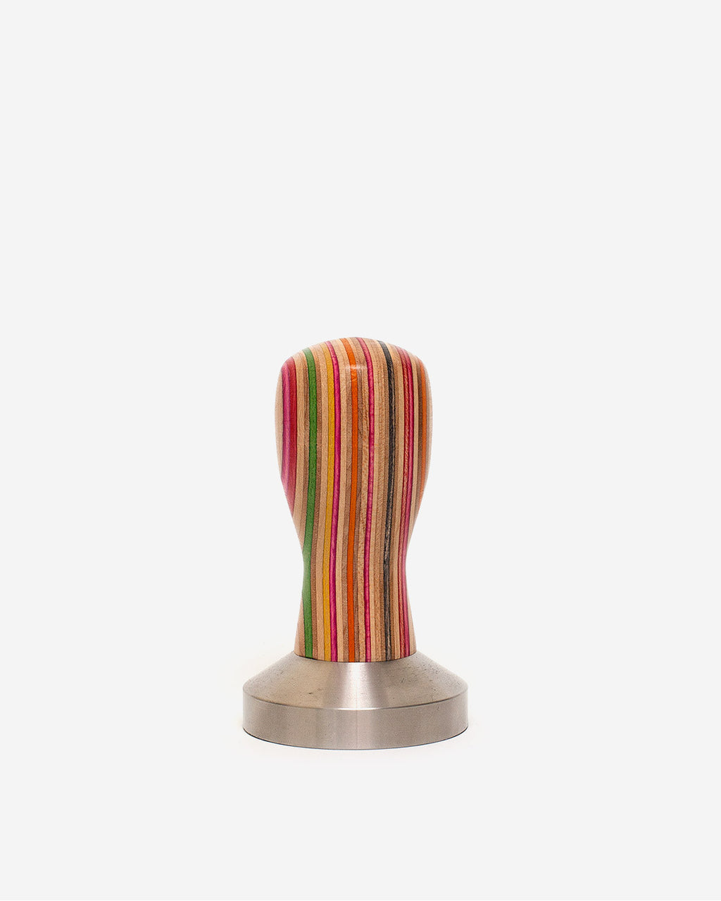 Skateboard coffee tamper