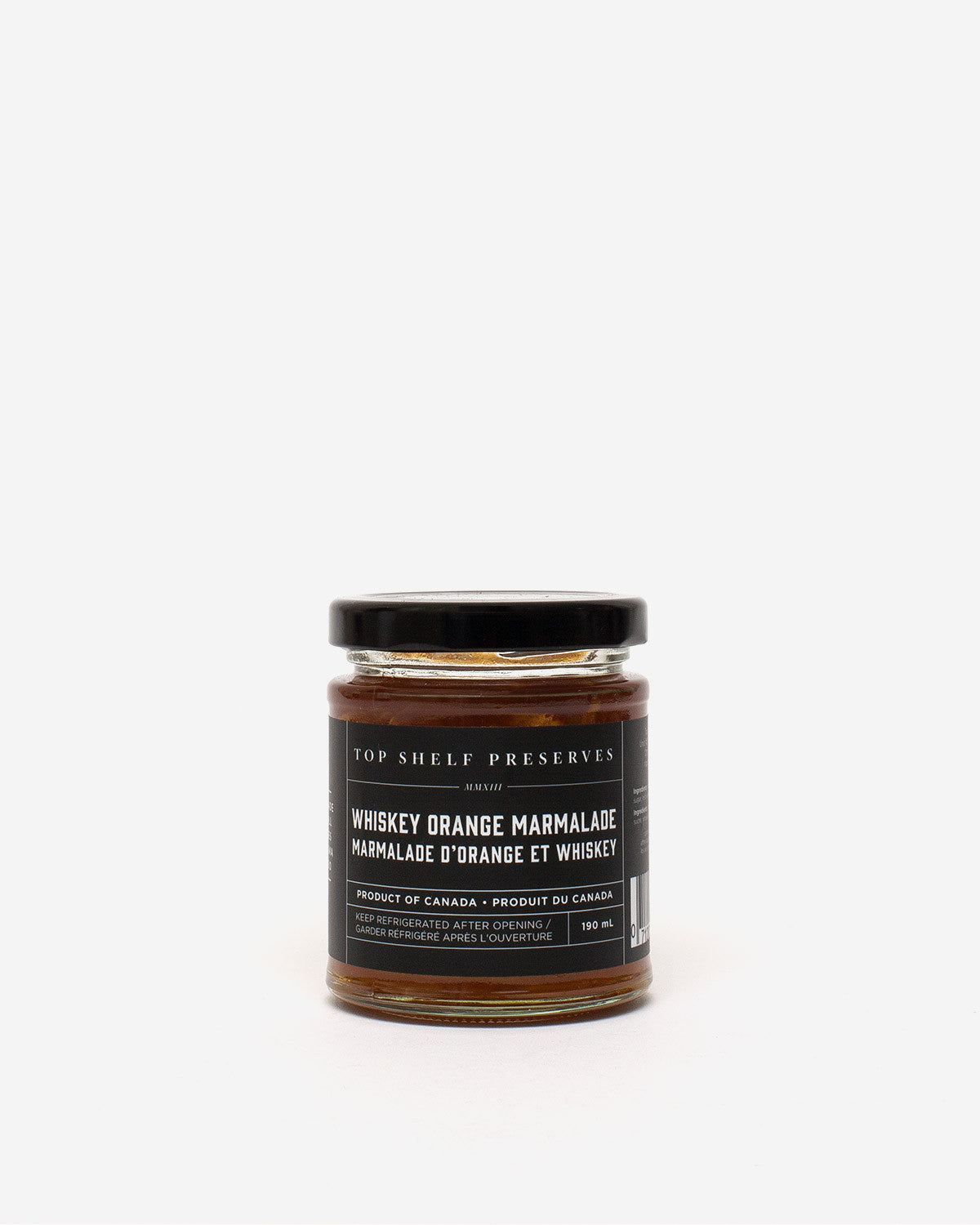 Whiskey orange marmalade
