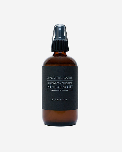 Cedarwood and bergamot interior scent