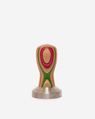 Skateboard coffee tamper