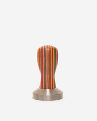 Skateboard coffee tamper