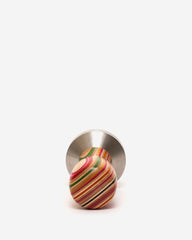Skateboard coffee tamper